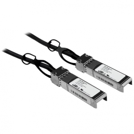 StarTech.com Cisco SFP-H10GB-CU2M Compatible 2m 10G SFP+ to SFP+ Direct Attach Cable Twinax, 10GbE SFP+ Copper DAC 10 Gbps Low Power Passive Transceiver Module DAC, Cisco Firepower ASR920 - Lifetime Warranty (SFPCMM2M) - Direct attach cable - SFP+ to SFP+ - 2 m - twinaxial - for P / N: ET10GSFP, PEX10000SFPI, PEX10GSFP4I, PEX20000SFPI - 1