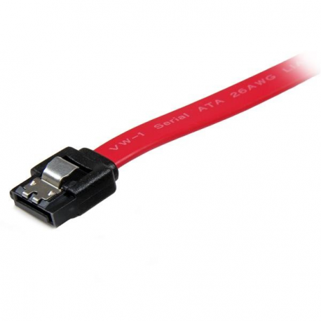 StarTech.com Latching SATA Cable - SATA cable - Serial ATA 150 / 300 / 600 - SATA (R) to SATA (R) - 15 cm - latched - red - for P / N: 10P6G-PCIE-SATA-CARD, 2P6G-PCIE-SATA-CARD, 4P6G-PCIE-SATA-CARD, 6P6G-PCIE-SATA-CARD - 4