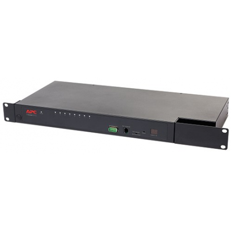 APC KVM 2G Analog - KVM switch - CAT5 - 8 x KVM port(s) - 1 local user - rack-mountable - TAA Compliant - for P / N: AR3106SP, SMX1000C, SMX1500RM2UC, SMX1500RM2UCNC, SMX750C, SMX750CNC, SRT5KRMXLW-TW - 3
