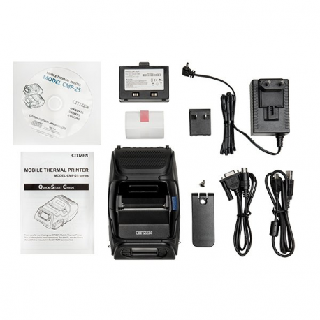 Citizen CMP-25L, USB, RS232, BT, 8 dots/mm (203 dpi), display, ZPL, CPCL - 5