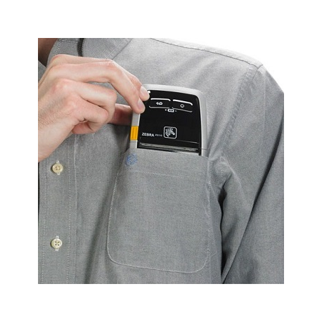 Zebra ZQ110 - Receipt printer - thermal paper - Roll (5.8 cm) - 203 dpi - up to 90 mm / sec - USB 2.0, Bluetooth - tear bar - 2