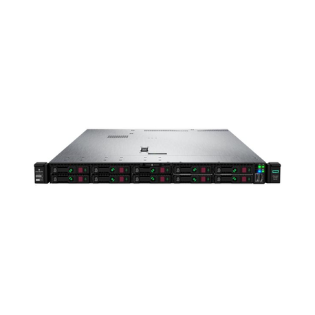 HPE ProLiant DL360 Gen10 Solution - Server - rack-mountable - 1U - 2-way - 1 x Xeon Silver 4110 / 2.1 GHz - RAM 16 GB - SAS - hot-swap 2.5" bay(s) - no HDD - GigE - monitor: none - HPE Smart Buy - 0