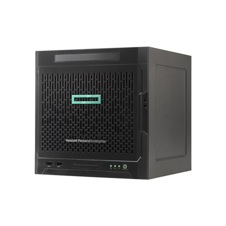 HPE ProLiant MicroServer Gen10 Entry - Server - ultra micro tower - 1-way - 1 x Opteron X3216 / 1.6 GHz - RAM 8 GB - no HDD - GigE - monitor: none - 3