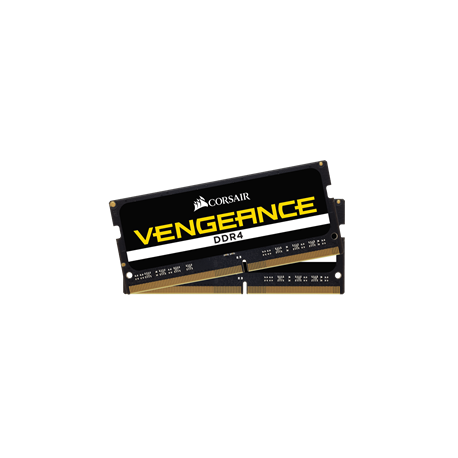 CORSAIR Vengeance - DDR4 - kit - 16 GB: 2 x 8 GB - SO-DIMM 260-pin - 2400 MHz  /  PC4-19200 - CL16 - 1.2 V - unbuffered - non-ECC - 5