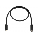 HP 120W - Thunderbolt cable - USB-C (M) to USB-C (M) - 70 cm - for ZBook 15u G5, 15u G6, Power G7; ZBook Firefly 14 G7, 14 G8, 15 G8; ZBook Fury 15 G7