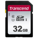 Transcend 300S - Flash memory card - 32 GB - UHS-I U1  /  Class10 - SDHC UHS-I