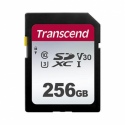Transcend 300S - Flash memory card - 256 GB - Video Class V30 / UHS-I U3 / Class10 - SDXC UHS-I