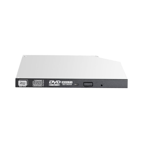 HPE - Disk drive - DVD±RW (±R DL)  /  DVD-RAM - 8x / 8x / 5x - Serial ATA - internal - HP jack black - for ProLiant DL20 Gen10, DL325 Gen10, DL360 Gen10, DL360 Gen9, ML30 Gen10 - 1
