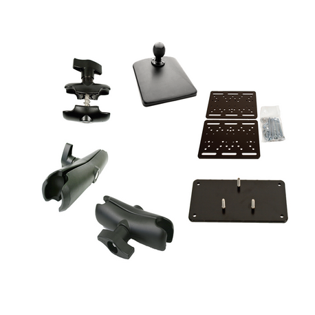 Honeywell - Mounting kit (Ram ball, round base, mounting arm, Ram mount, keyboard mount) - for vehicle mount computer docking station  /  keyboard - in-car - for Thor VM2 - 5