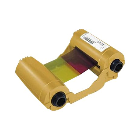 Zebra ix Series YMCKO - Colour (cyan, magenta, yellow, resin black, clear overcoat) - print ribbon (colour) - for Zebra P210i; ZXP Series 3, 3 QuikCard ID Solution - 2