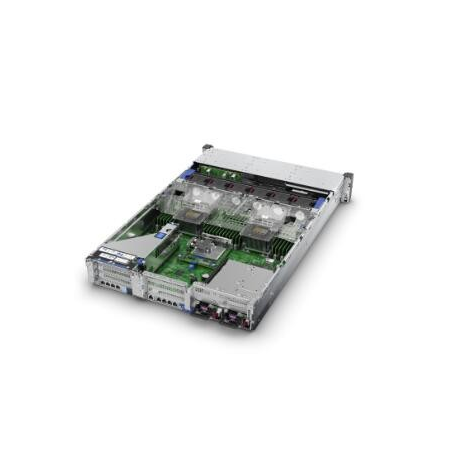 HPE ProLiant DL380 Gen10 Performance - Server - rack-mountable - 2U - 2-way - 1 x Xeon Silver 4110 / 2.1 GHz - RAM 16 GB - SAS - hot-swap 2.5" bay(s) - no HDD - GigE - monitor: none - HPE Smart Buy - 3