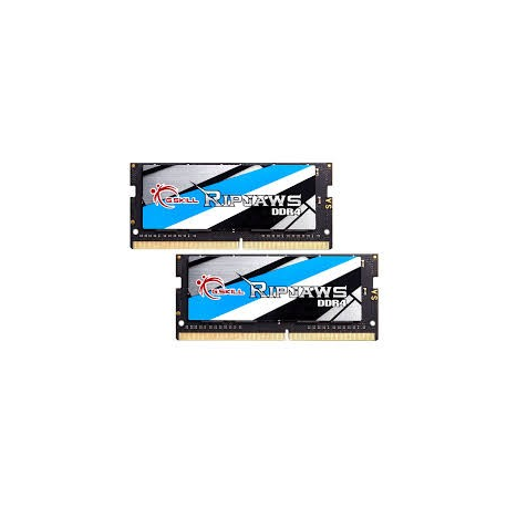 G.Skill Ripjaws - DDR4 - kit - 16 GB: 2 x 8 GB - SO-DIMM 260-pin - 2400 MHz  /  PC4-19200 - CL16 - 1.2 V - unbuffered - non-ECC - 0