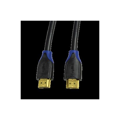 LogiLink High Speed with Ethernet - HDMI cable with Ethernet - HDMI male to HDMI male - 5 m - black - 4K support - 1