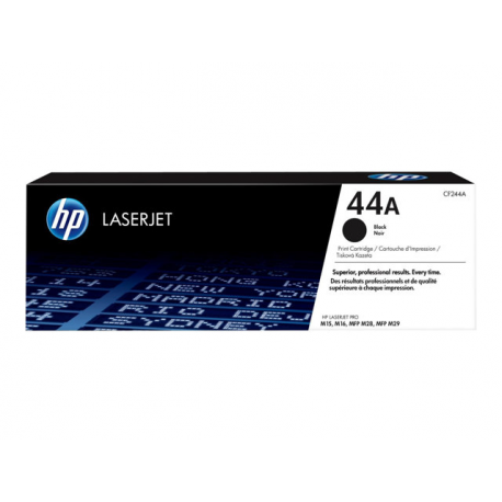 HP 44A - Black - original - LaserJet - toner cartridge (CF244A) - for LaserJet Pro M15a, M15w, MFP M28a, MFP M28w, MFP M29w - 1