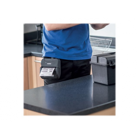 Brother RuggedJet RJ-4230B - Receipt printer - direct thermal - Roll (11.4 cm) - 203 x 203 dpi - up to 127 mm / sec - USB 2.0, Bluetooth 4.2 - 4