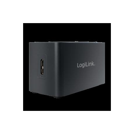 LogiLink USB 3.0 Hub with All-in-One Card Reader - Hub - 3 x SuperSpeed USB 3.0 - desktop - 3