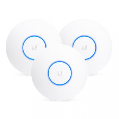 Ubiquiti UniFi nanoHD - Radio access point - Wi-Fi 5 - 2.4 GHz, 5 GHz - DC power (pack of 3) - 0
