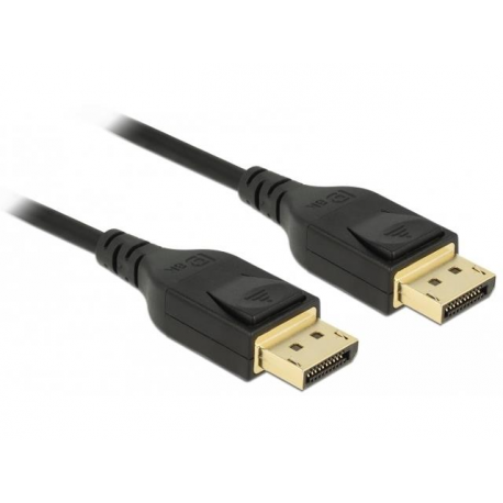 DeLOCK - DisplayPort cable - DisplayPort (M) to DisplayPort (M) - DisplayPort 1.4 - 3 m - 8K support - black - 0