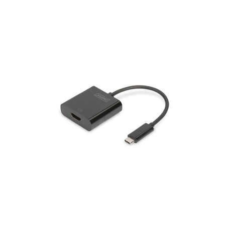 DIGITUS - External video adapter - USB-C 3.1 - HDMI - black - 0
