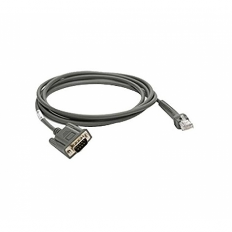 Zebra - Serial cable - DB-9 (F) to DB-9 (F) - 2.8 m - for Symbol LI3608; Digital Scanner DS3608; Zebra DS3608, DS3678, LI3608, LI3678 - 0