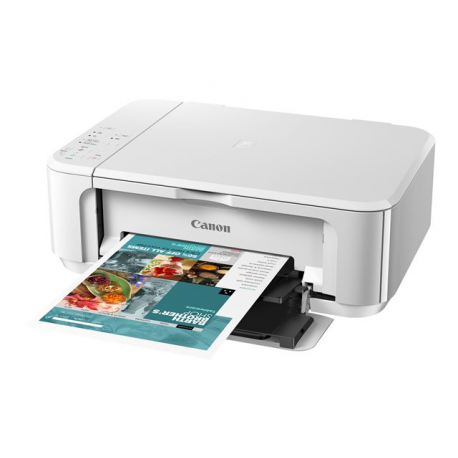 Canon PIXMA MG3650S - Multifunction printer - colour - ink-jet - 216 x 297 mm (original) - A4 / Legal (media) - up to 9.9 ipm (printing) - 100 sheets - USB 2.0, Wi-Fi(n) - white - 2