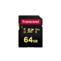 Transcend 700S - Flash memory card - 64 GB - Video Class V90 / UHS-II U3 / Class10 - SDXC UHS-II