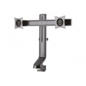 Neomounts by Newstar FPMA-D860D - Mounting kit - for 2 LCD displays (full-motion) - black - screen size: 10"-27" - clamp mountable, grommet, desk-mountable