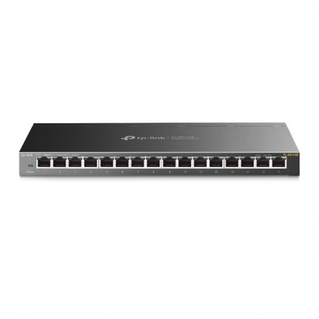 TP-Link TL-SG116E Unmanaged Pro - Switch - unmanaged - 16 x 10 / 100 / 1000 - desktop - 2