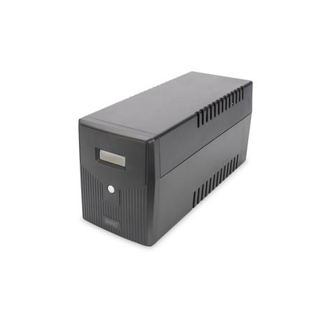 DIGITUS Professional DN-170076 - UPS - AC 230 V - 1200 Watt - 2000 VA - 9 Ah - RS-232, USB - output connectors: 4 - 3