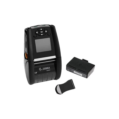 Zebra ZQ600 Series ZQ610 - Label printer - direct thermal - Roll (5.5 cm) - 203 dpi - up to 115 mm / sec - USB 2.0, LAN, RS232C, Wi-Fi(ac), Bluetooth 4.1 - 3