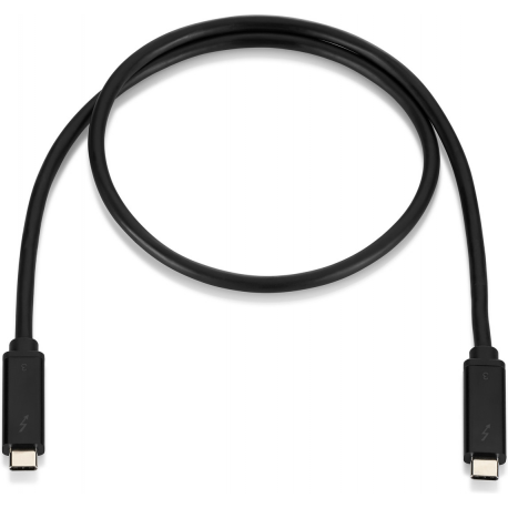 HP 120W - Thunderbolt cable - USB-C (M) to USB-C (M) - 70 cm - for ZBook 15u G5, 15u G6, Power G7; ZBook Firefly 14 G7, 14 G8, 15 G8; ZBook Fury 15 G7 - 1