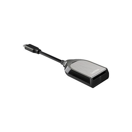 SanDisk Extreme PRO - Card reader (SD, SDHC UHS-I, SDXC UHS-I, SDHC UHS-II, SDHC UHS-II) - USB-C - 1