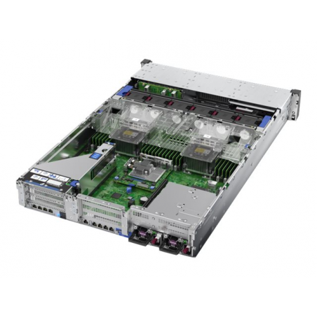HPE ProLiant DL380 Gen10 Performance - Server - rack-mountable - 2U - 2-way - 1 x Xeon Gold 6130 / 2.1 GHz - RAM 64 GB - SAS - hot-swap 2.5" bay(s) - no HDD - GigE - monitor: none - HPE Smart Buy - 3