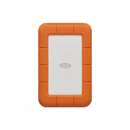 LaCie Rugged USB-C STFR5000800 - Hard drive - 5 TB - external (portable) - USB 3.1 Gen 1 (USB-C connector) - with 2 years Rescue Data Recovery Service Plan - 2