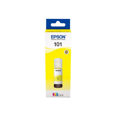 Epson 101 - 70 ml - yellow - original - ink tank - for Epson L4260, L4266, L6190, L6260, L6270, L6276, L6290; EcoTank L14150; EcoTank ITS L4150 - 2