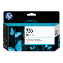 HP 730 - 130 ml - grey - original - DesignJet - ink cartridge - for DesignJet SD Pro MFP, T1600, T1600dr, T1700, T1700dr, T2600, T2600dr