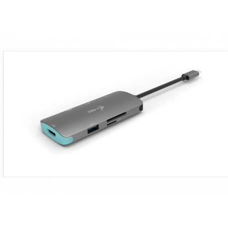 i-Tec USB-C Metal Nano Dock 4K HDMI + Power Delivery - Docking station - USB-C 3.1 - HDMI - 0