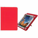Riva Case Gatwick 3217 Universal - Flip cover for tablet - polyurethane - red - 10.1"