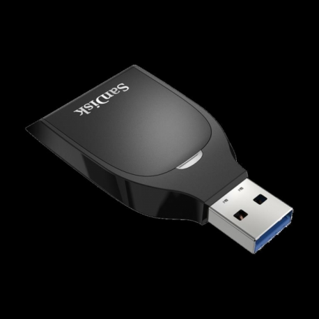 SanDisk - Card reader (SD, SDHC, SDXC, SDHC UHS-I, SDXC UHS-I) - USB 3.0 - 1