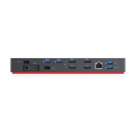 Lenovo ThinkPad Thunderbolt 3 Dock Gen 2 - 2 x HDMI, 2 x DP, Thunderbolt - GigE - 135 Watt - Europe - 3
