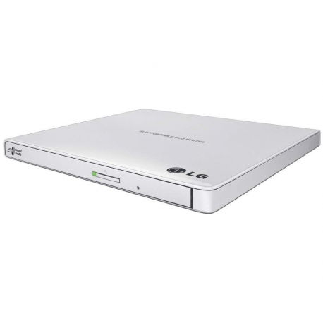 LG GP57EW40 - Disk drive - DVD±RW (±R DL) / DVD-RAM - 8x / 8x / 5x - USB 2.0 - external - white - 0