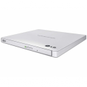 LG GP57EW40 - Disk drive - DVD±RW (±R DL) / DVD-RAM - 8x / 8x / 5x - USB 2.0 - external - white