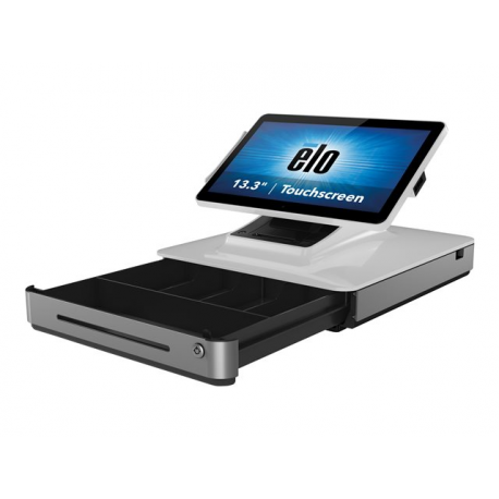 Elo PayPoint - All-in-one - 1 x Snapdragon 2 GHz - RAM 3 GB - SSD 32 GB - GigE - WLAN: 802.11a / b / g / n / ac, Bluetooth 4.1 - Android 7.1 (Nougat) - monitor: LED 13.3" 1920 x 1080 (Full HD) touchscreen - white - 1