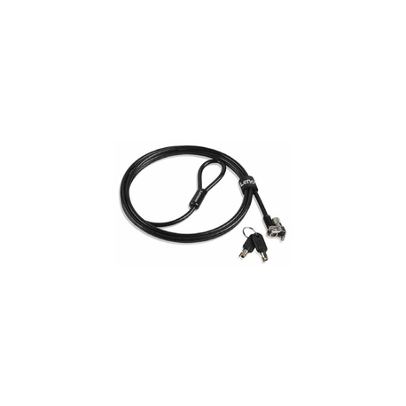 Kensington MicroSaver DS 2.0 Single Head MasterKey - Security cable lock - for ThinkCentre M70q Gen 2; M75s Gen 2; M80t Gen 3; M90q Gen 3; ThinkPad E14 Gen 4; E15 Gen 4 - 0