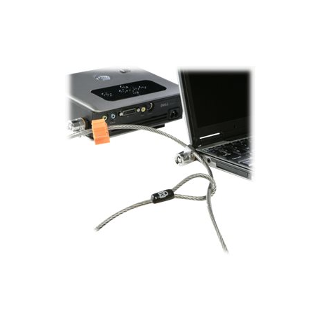 Kensington Twin Microsaver - Security cable lock - 2.2 m - for OptiPlex 30XX, 5080, 5480, 70XX, 7480, 77XX; Precision 3440, 3640, 7510, 7710; Vostro 200 - 1