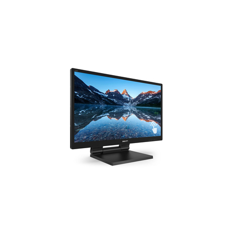 Philips B Line 242B9T - LED monitor - 24" (23.8" viewable) - touchscreen - 1920 x 1080 Full HD (1080p) @ 60 Hz - IPS - 250 cd / m² - 1000:1 - 5 ms - HDMI, DVI-D, VGA, DisplayPort - speakers - black texture - 0
