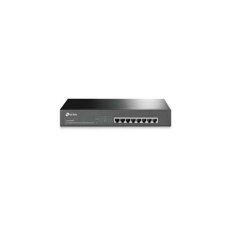 TP-Link TL-SG1008MP - Switch - unmanaged - 8 x 10 / 100 / 1000 (PoE+) - desktop, rack-mountable - PoE+ (126 W) - 0