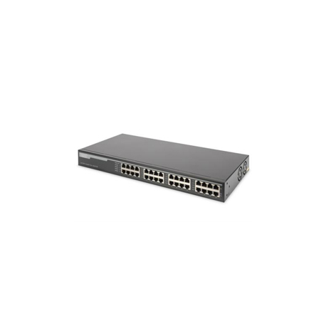 DIGITUS DN-95116 - PoE injector (rack-mountable / external) - AC 100-240 V - 250 Watt - output connectors: 16 - 1U - 19" - 0