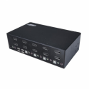 StarTech.com DisplayPort KVM - 4 port - 4K 60Hz - Dual Monitor KVM - DisplayPort Switch - KVM DisplayPort - Desktop KVM Switch (SV431DPDDUA2) - KVM  /  audio  /  USB switch - 4 x KVM  /  audio  /  USB - 1 local user - desktop, rack-mountable