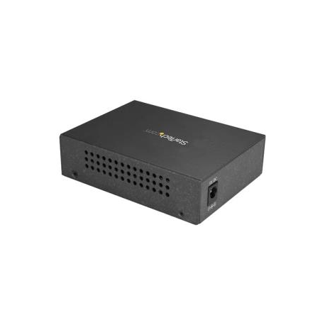 StarTech.com Singlemode (SM) SC Fiber Media Converter for 10 / 100 / 1000 Network, 10km, Gigabit Ethernet, 1310nm, w /  Auto Negotiation, Gigabit Ethernet to Single Mode (SMF) SC Fiber Converter - Ethernet Over Fiber (MCMGBSCSM10) - Fibre media converter - GigE - over fibre optic - 1000Base-LX, 100Base-TX, 1000Base-T - RJ-45  /  SC single-mode - up to 10 km - 1310 nm - 3